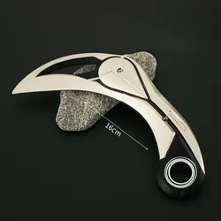 16cm Ion 2.0 Karambit Championship Valorant Game Peripheral Weapon Melee Rotatable Uncut Knife Weapon Sword Gift Toy collection