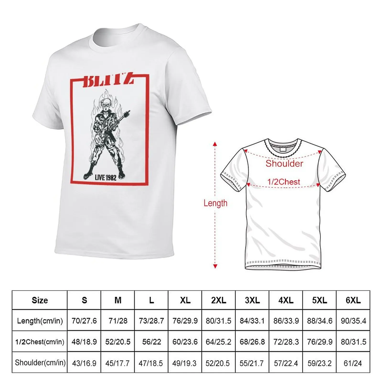 Blitz T-Shirt man t shirt luxury essential t shirt T-Shirt