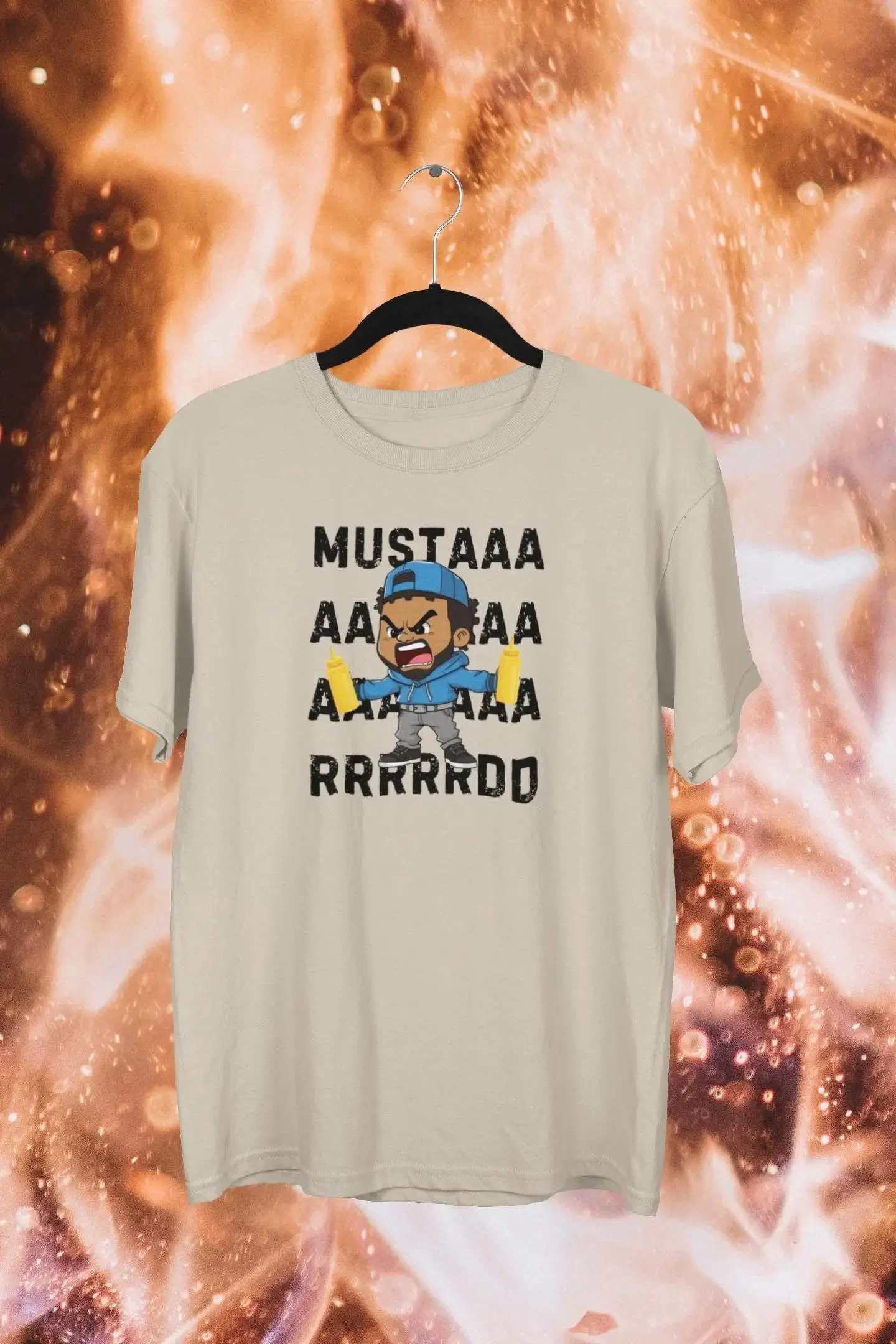 Mustard Funny Rap Meme T Shirt Rapper Parody Satire