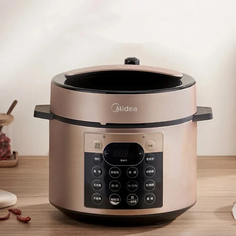 ميديا قدر الضغط سلسلة جديدة جهاز طهي الأرز متعدد الوظائف متعدد الوظائف طنجرة الضغط الكهربائية 5L 6L المنزل 4-8 أشخاص 220 فولت
