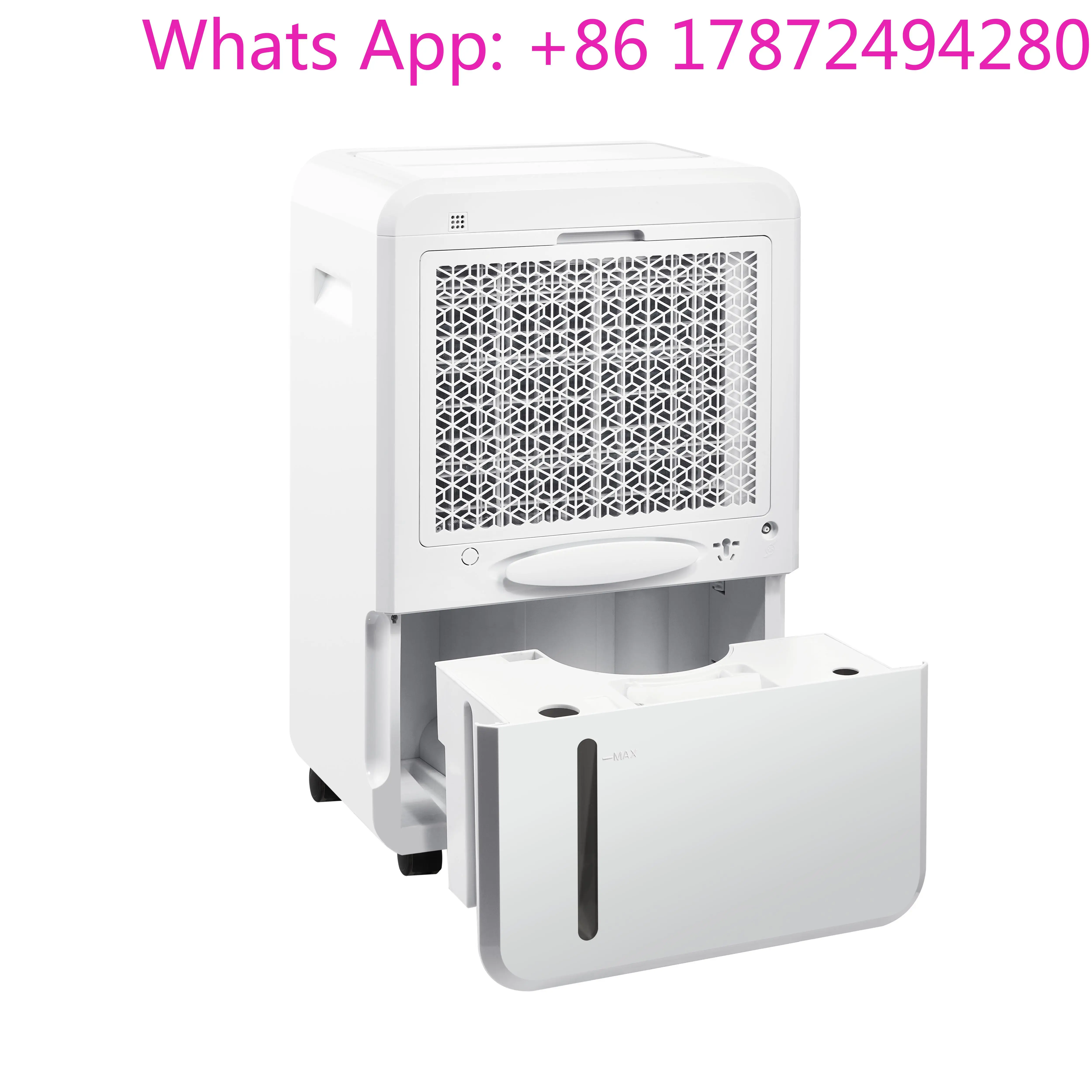 50L/Day High-Efficiency Dry Air Large Basement Home Portable Air Dehumidifier