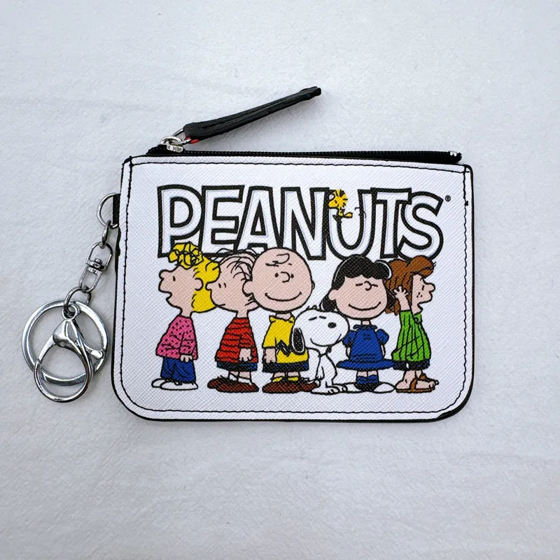 محافظ سنوبي للنساء محفظة لطيفة للنساء حقائب عملات سنوبي حافظة كاواي محفظة مفاتيح قصيرة لهدايا الفتيات