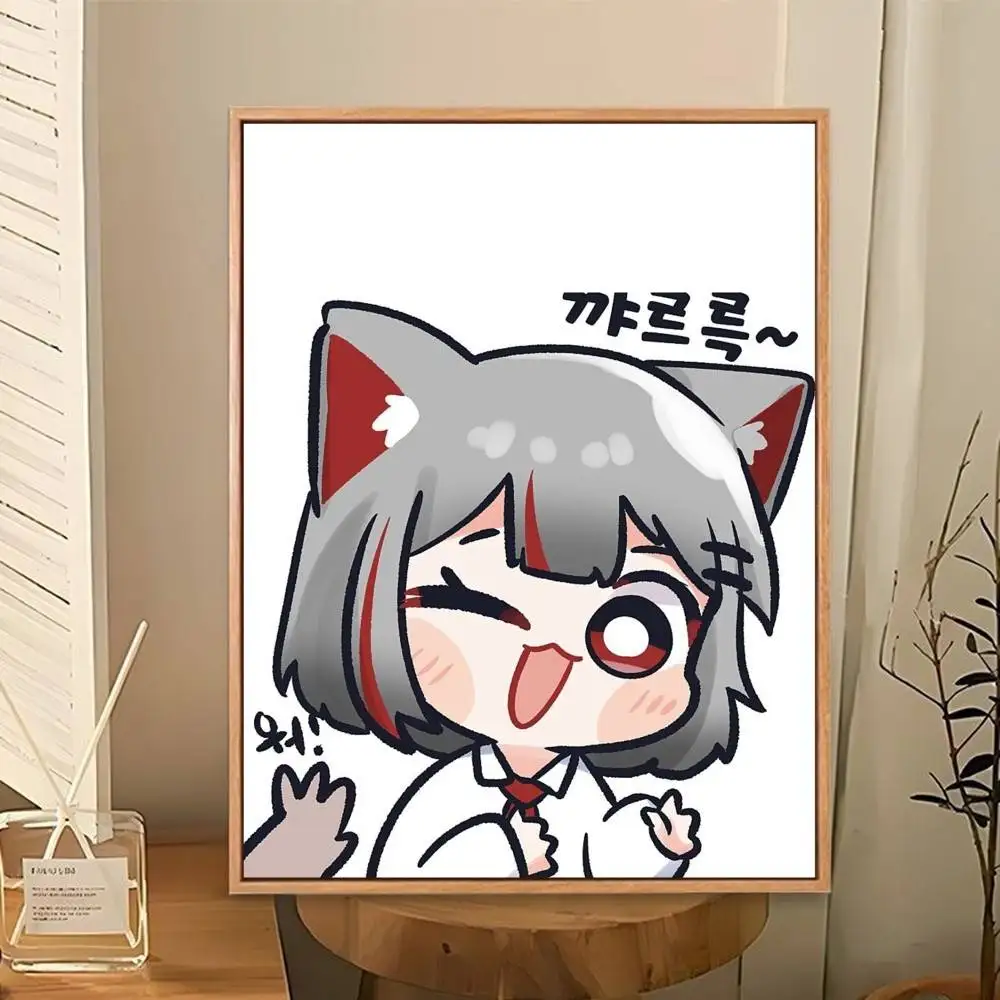 Neneko Mashiro  Poster Perfect Space Sticker Self Adhesive for Office Home Theater Wall Art Decor Fancy Gift - view 2