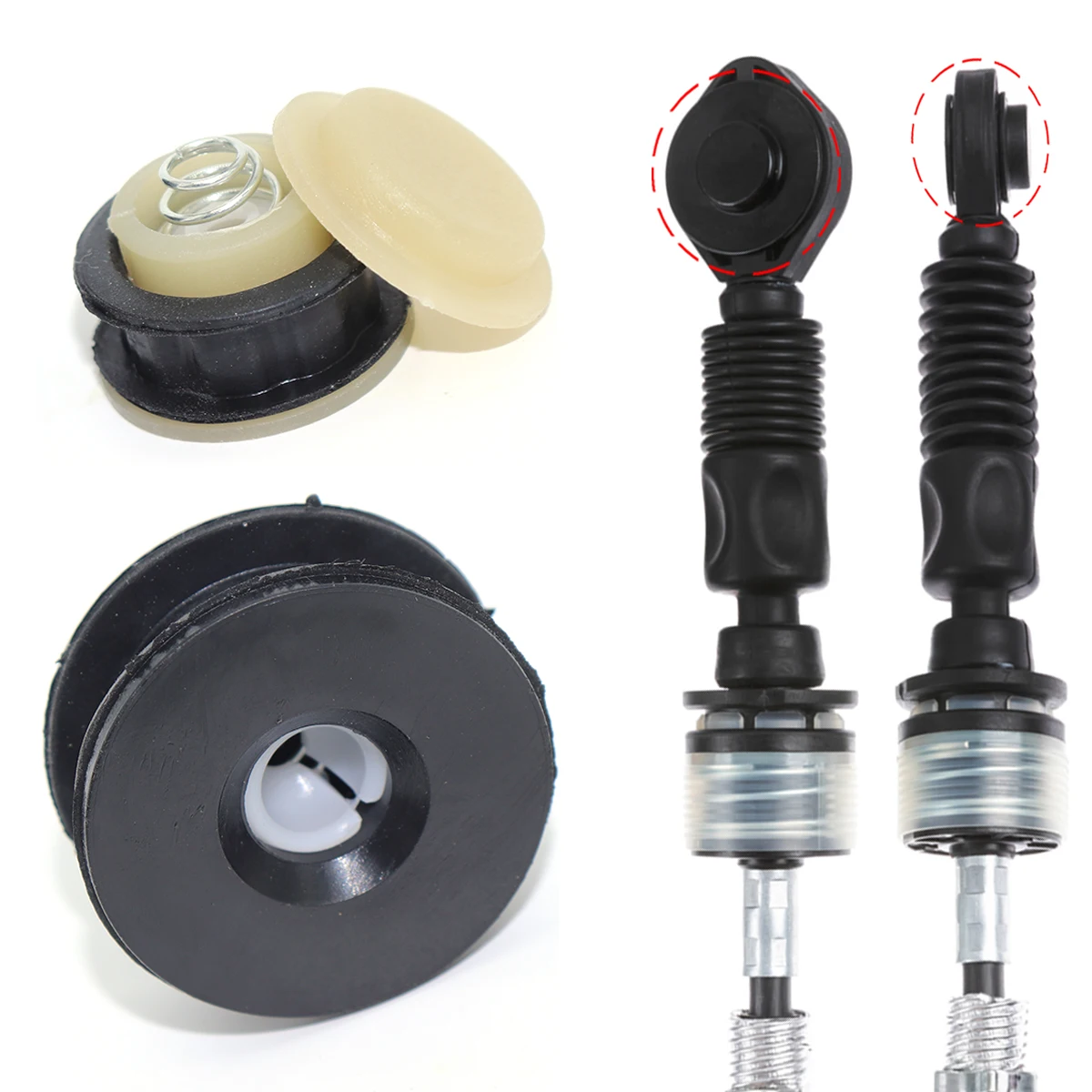 

MT Gearbox Shift Cable Linkage Control Bushing Gear Shifter Lever Selector End Rod Connect For Datsun mi-Do on-DO Lada Kalina