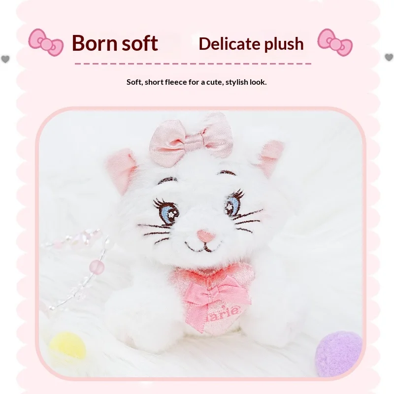 Potdemiel ديزني وعاء العسل ماري القط سلسلة بدلاية أفخم دمية لعبة هدية للنساء عيد ميلاد لينة محشوة الحيوان تحصيل #3