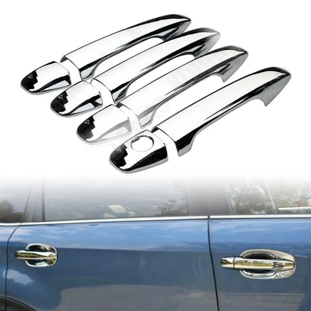 8pcs/Set ABS Chrome Car Door Handle Decoration Cover Trim For Subaru Forester 2013 2014 2015 2016 2017 2018 Car Styling