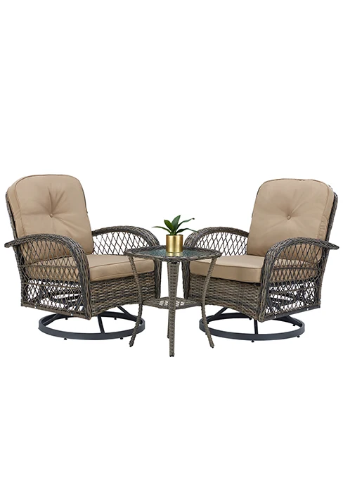 3-PCS Patio Furniture Set