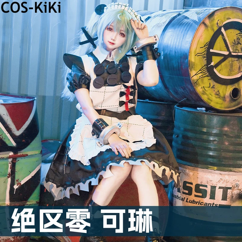 COS-KiKi Zenless Zone Zero Corin Wickes Game Suit Lovely Maid Dress Uniform Cosplay Costume Halloween Party Outfit Women XS-XXL