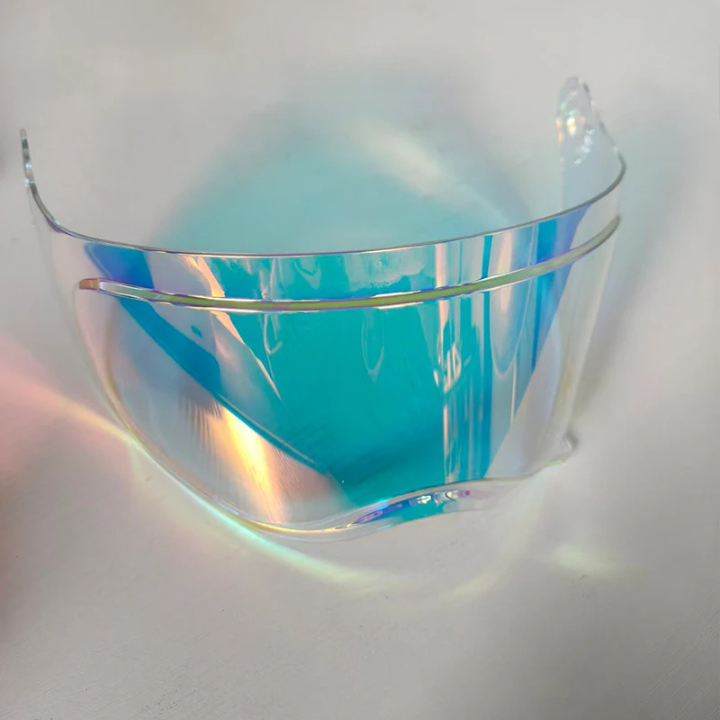 

Красочный тонированный козырек для анфас мотоциклетного шлема, защита от ультрафиолета, устойчивый к царапинам