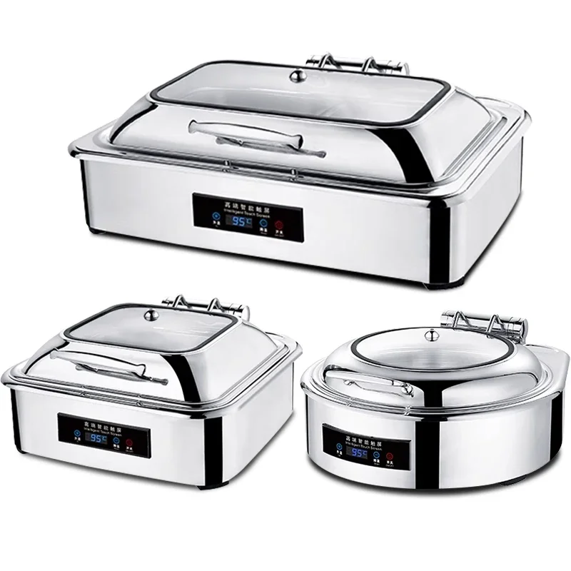 Commercial Electric Chafing Dish Food Warmer Buffet Set