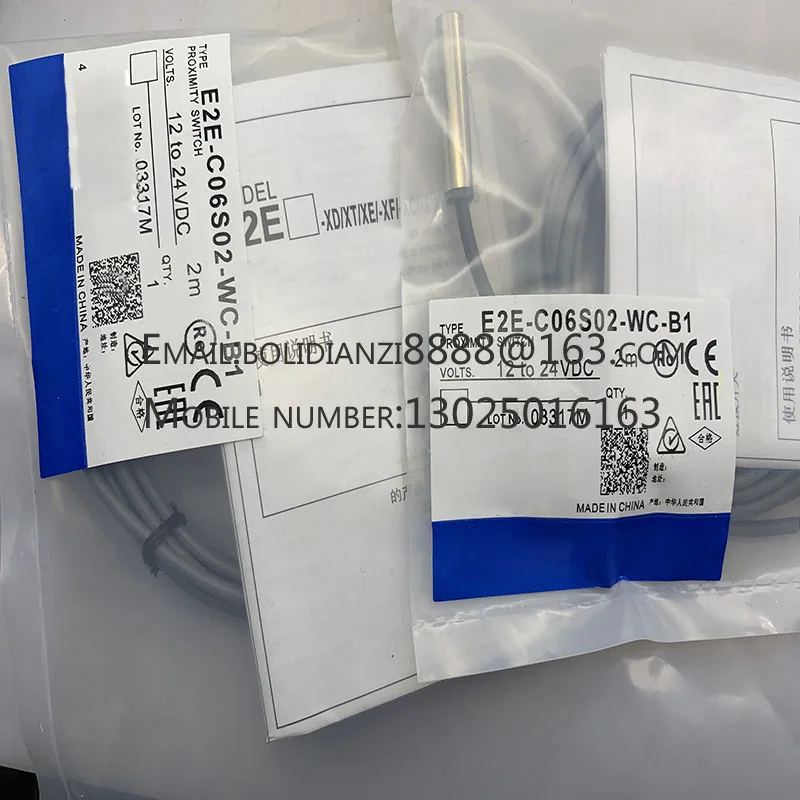 E2E-C06S02-WC-C1-R E2E-C06S02-WC-C2-R E2E-X20MD15-Z E2E-C06S02-WC-B1-R E2E-C06S02-WC-B2-R Sensor asli baru
