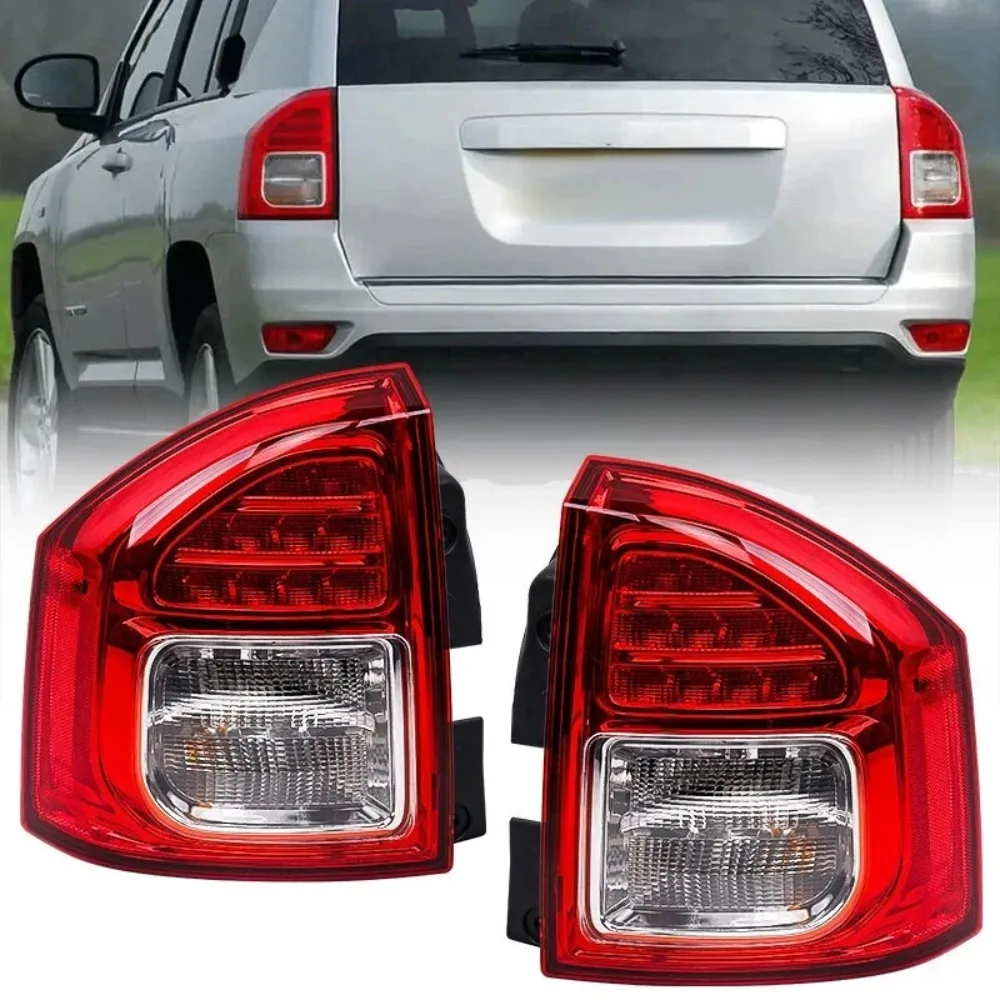 LED Tail light Rear Bumper Light Tail Stop Brake Lamp Turn Signal Warning For Jeep Compass 2011 - 2013 5182543AC 5182542AC