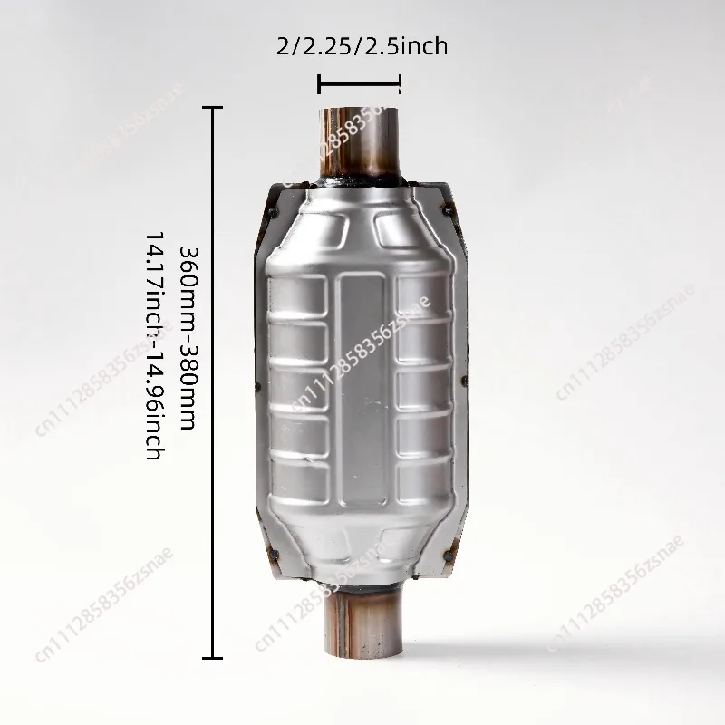 Suitable for new high-performance three-way catalytic converter stainless steel 304 standard tuning exhaust system auto parts