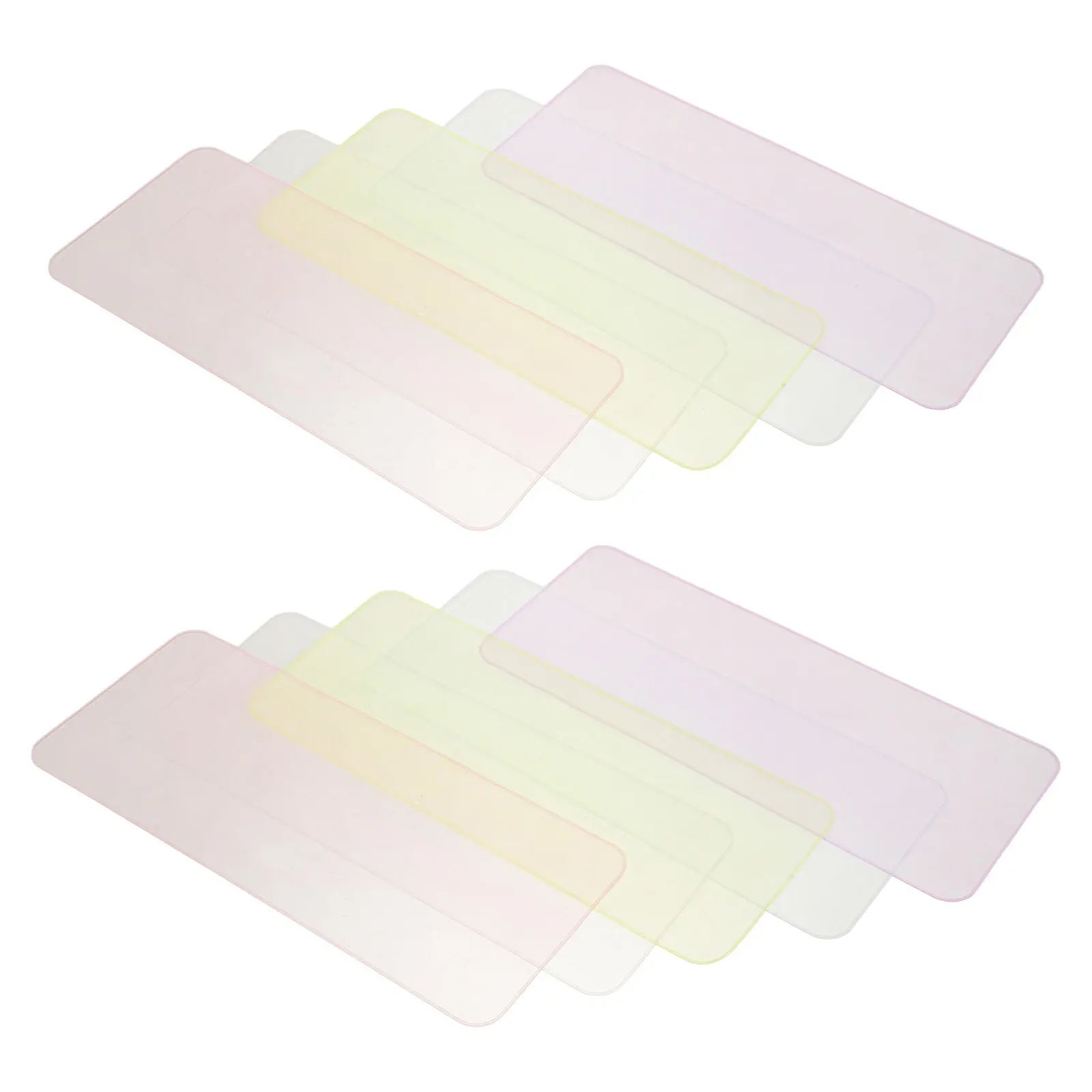 10Pcs Keyboard Cover Ultra Thin Waterproof Silicone Skin Universal Dustproof Laptop Notebook Protection 31.2x12.9 Inches