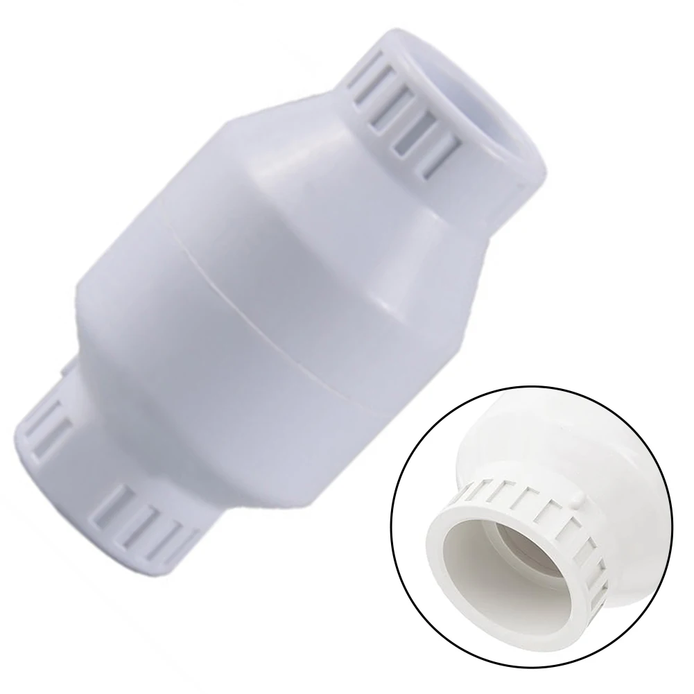 For Swing Check Valve Made of PVC for Flow Assurance and Backflow Isolation in Booster Pump Discharge Pipelines