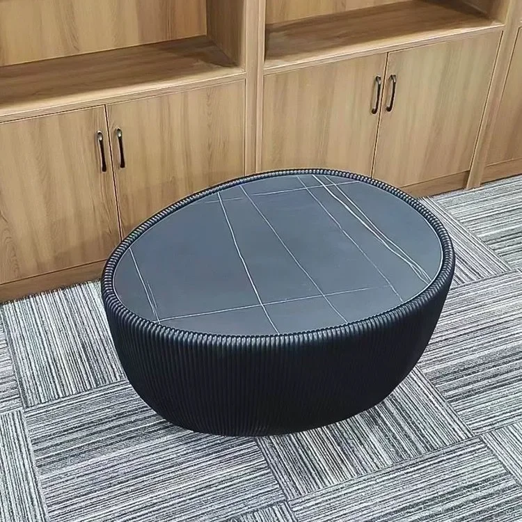 Lusso leggero, senso di fascia alta, lastra di roccia, tavolino da caffè, soggiorno, casa, creativo, minimalista, dalla forma speciale