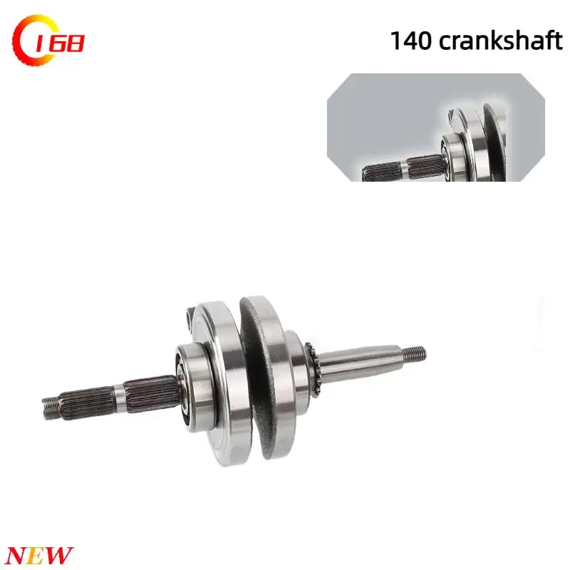 Motorcycle Crank Shaft Compatible with YX 140 140cc Engine – Fits Kayo Bse SSR SDG GPX Dirt Pit Bike & Atv Quad Parts