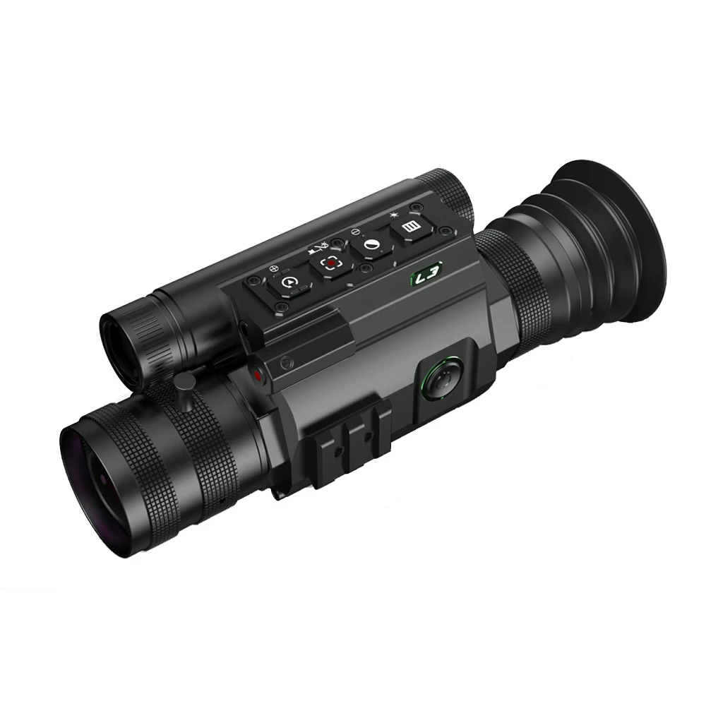 Hunting Night Vision Scope, 6.5x-13x Optical Monocular, WiFi, 350m IR Illuminate Distance, Digital Camera, Caza L3