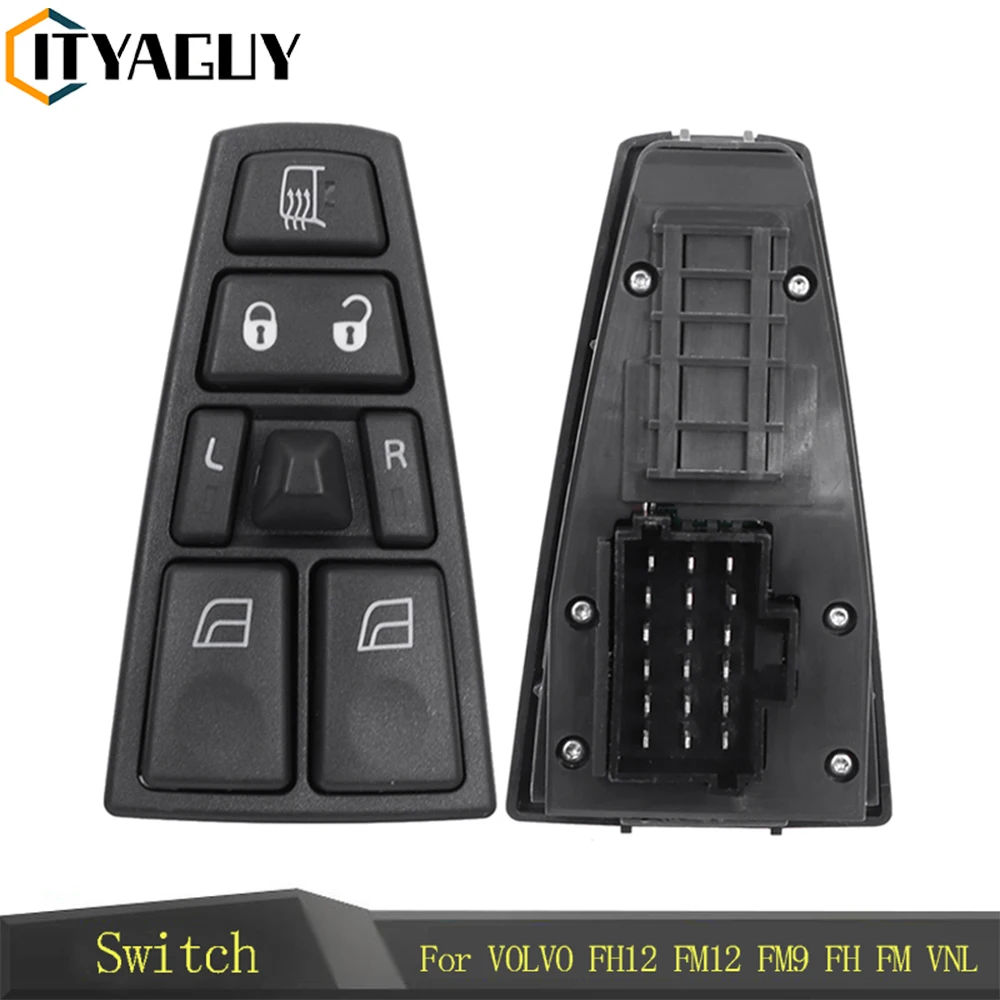 20752918 Power Window Switch For VOLVO FH12 FM12 FM9 FH FM VNL 20953592 20455317 20452017 21354601 21277587 20568857 21543897