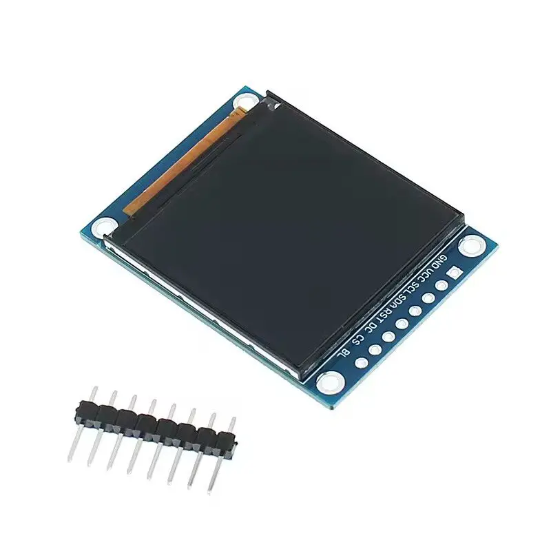 1.54-Inch TFT LCD Screen with ST7789 Small Screen, 240x240 Display, LCD Square Screen, SPI Color Screen