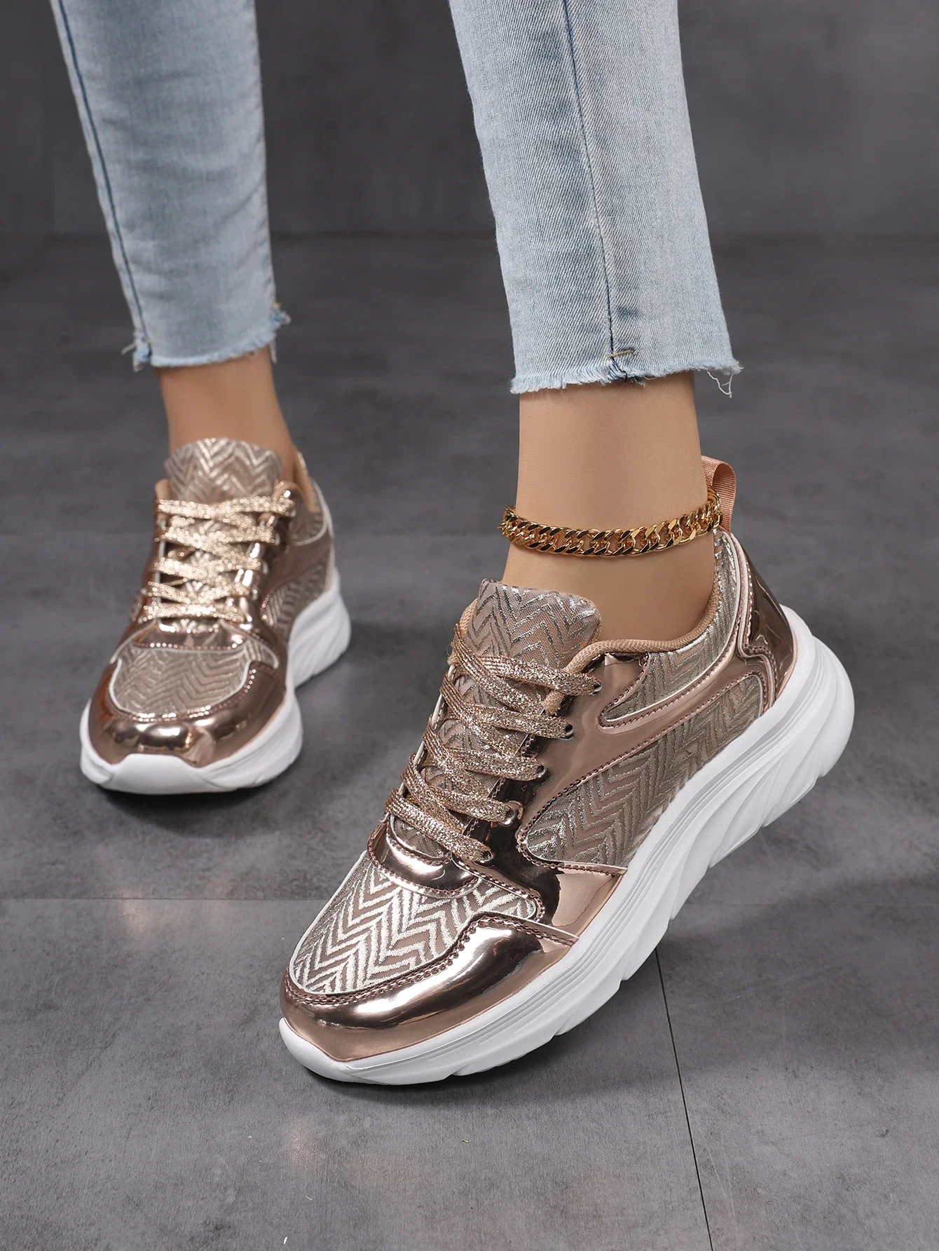

Women Casual Durable Breathable Woven Shoes Running Shoes Women Spring Summer Mesh Sneakers Lace-Up Female Outdoor Sports Shoes