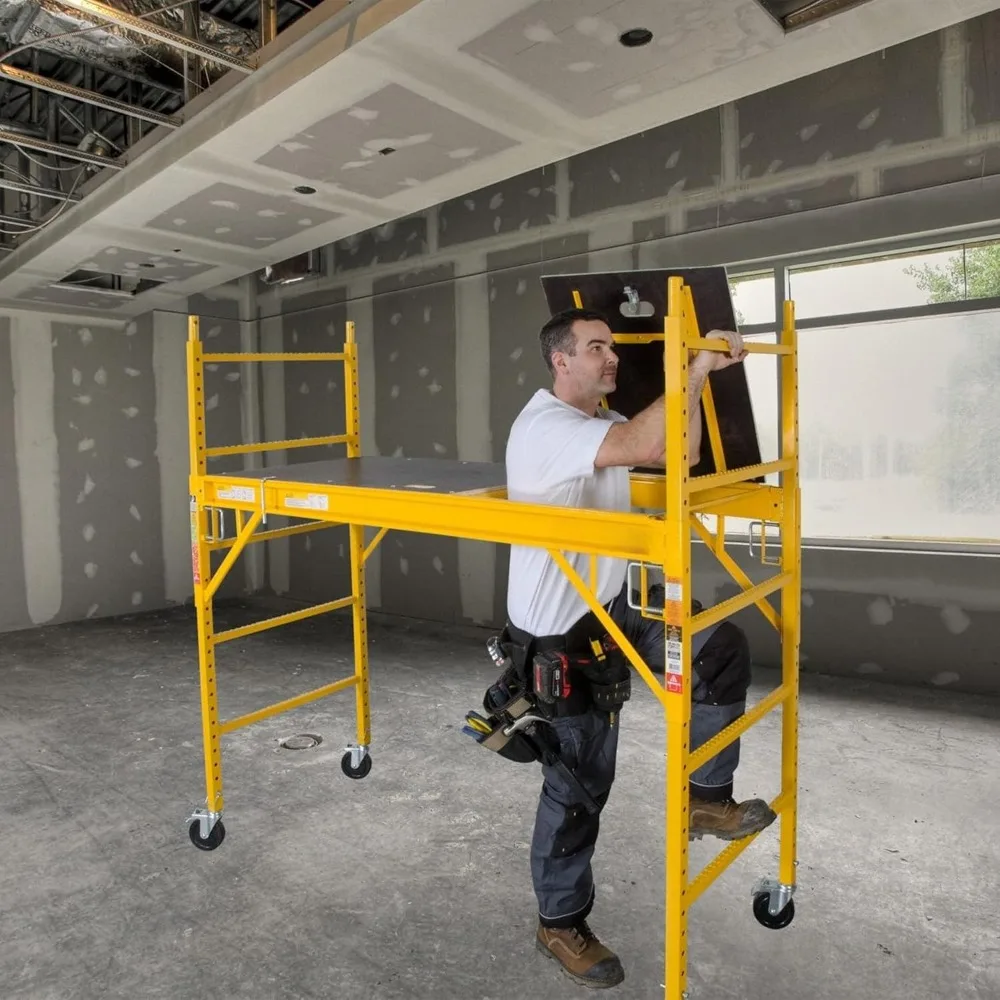 Platform Perancah, Peralatan Atap Tangga Perancah Roti, 6 kaki