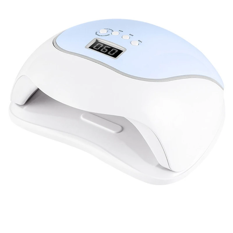 

120W UV LED Lamp Faster Dryer with 4 Timers Portable Nails Manicure Gel Polish Auto Sensing Machine Curing Light R3MF