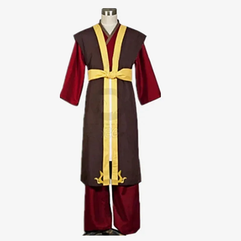 Sisi 2233Avatar The Last Airbender Prince Zuko Cosplay Anime Uniforme personalizado conjunto completo