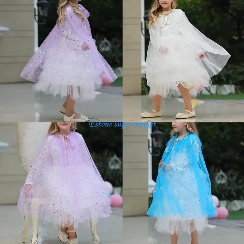 

090B Princess Party Dress Up Fairy Princess Costume Fairy Costume PrincessCloak wand