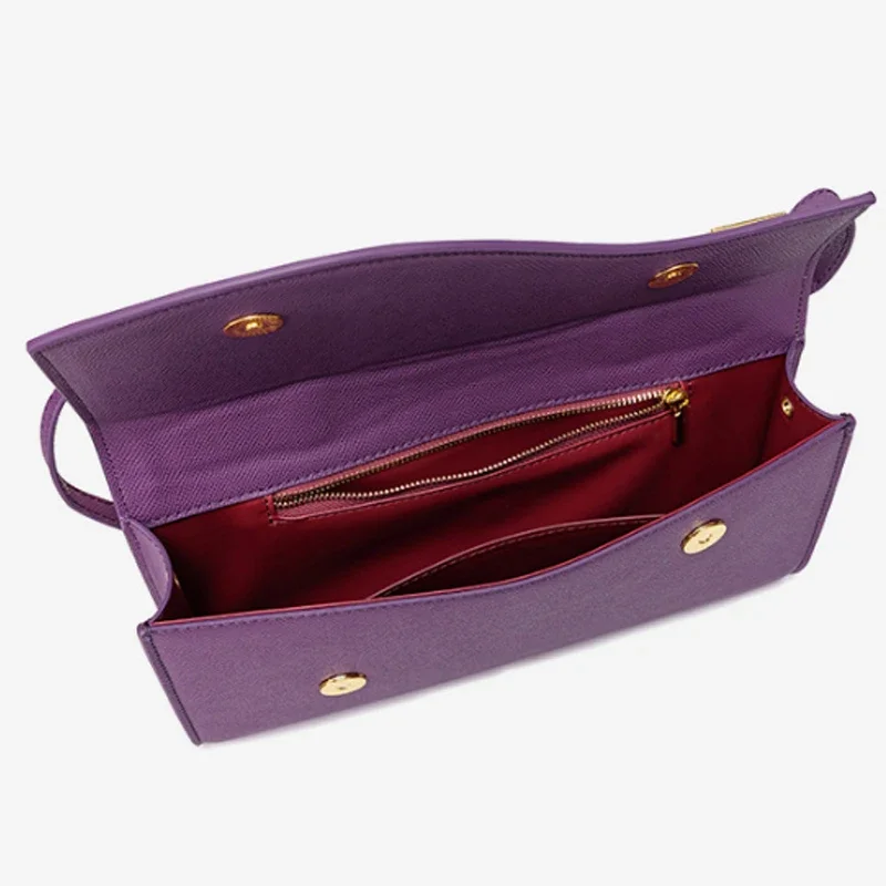 2026 New PU Leather Retro Women Handbag Fashionable Commuting Crossbody Bag Small Square Bag 3