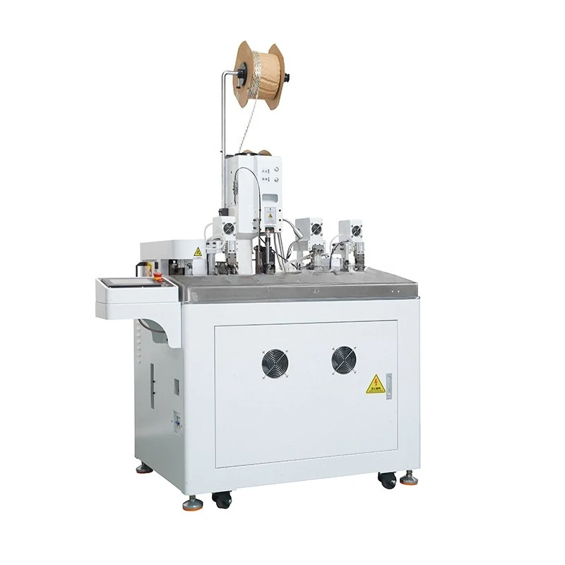 KT-TG01 single head single wear drying heat shrinkage casing machine, automatic peeling and cutting line end drying heat