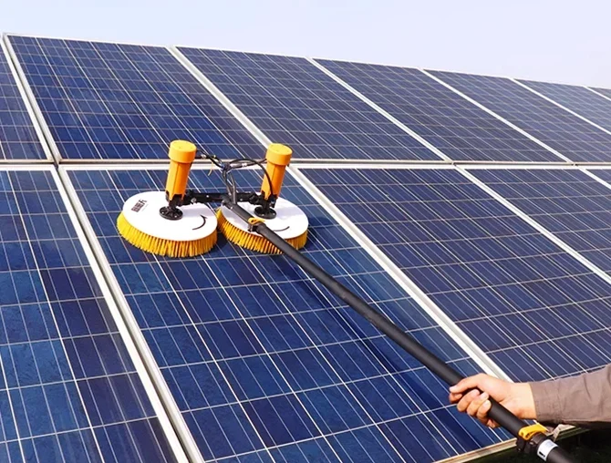 Photovoltaic panel cleaning equipment, solar power station electric cleaning machine, commercial version