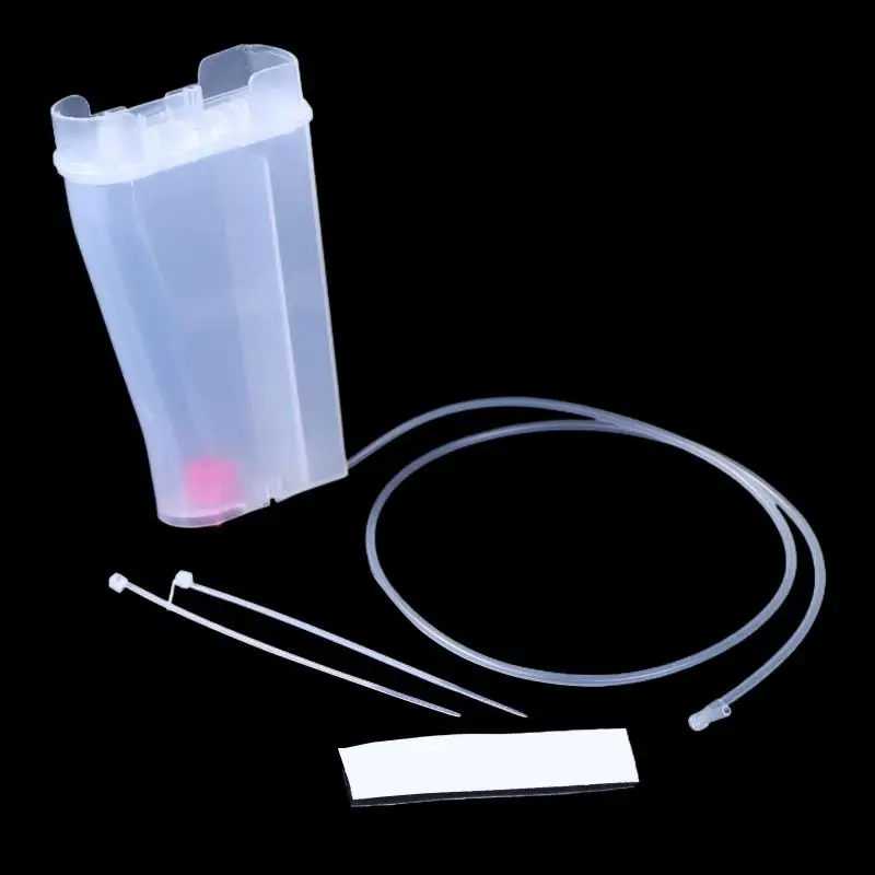 

Внешняя бутылка для резервуара для отработанных чернил DTF, модификация УФ-принтера, преобразование, легкий маунтань с трубкой для L805 R330 1390 L801 T50 1800