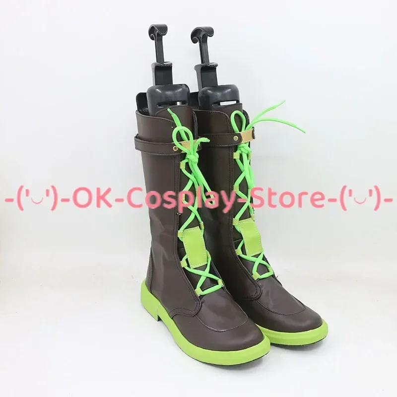 [Personalizzato] Nu: Carnevale Quincy Scarpe Cosplay Gioco Anime Gioco di ruolo Costume Prop Halloween Carnevale Festa Festa Stivali in pelle PU