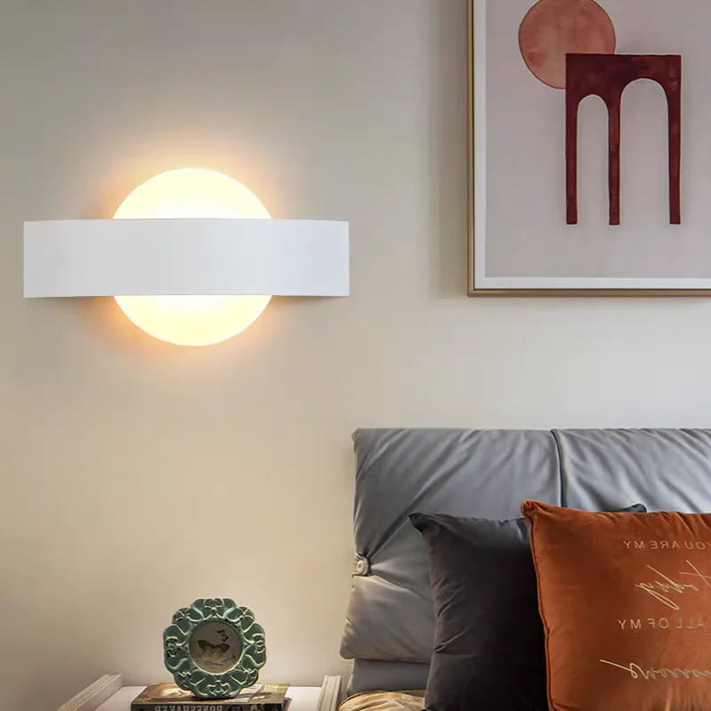LED Acrylic Wall Light Modern Minimalist Creative Geometric Design for Living Room Background Wall Decor Nordic Bedroom Lamp