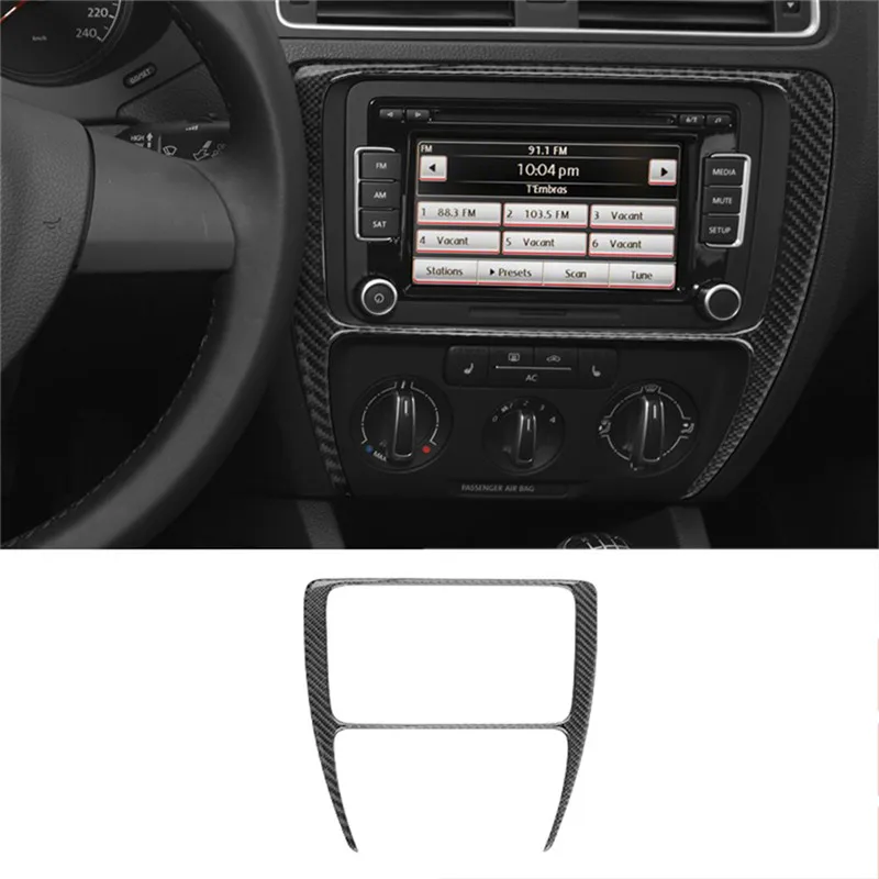 Auto Innen Dekoration Schutz Carbon Faser Aufkleber Für Volkswagen VW Jetta 2011 2012 2013 2014 Auto Styling Zubehör – Detail 25