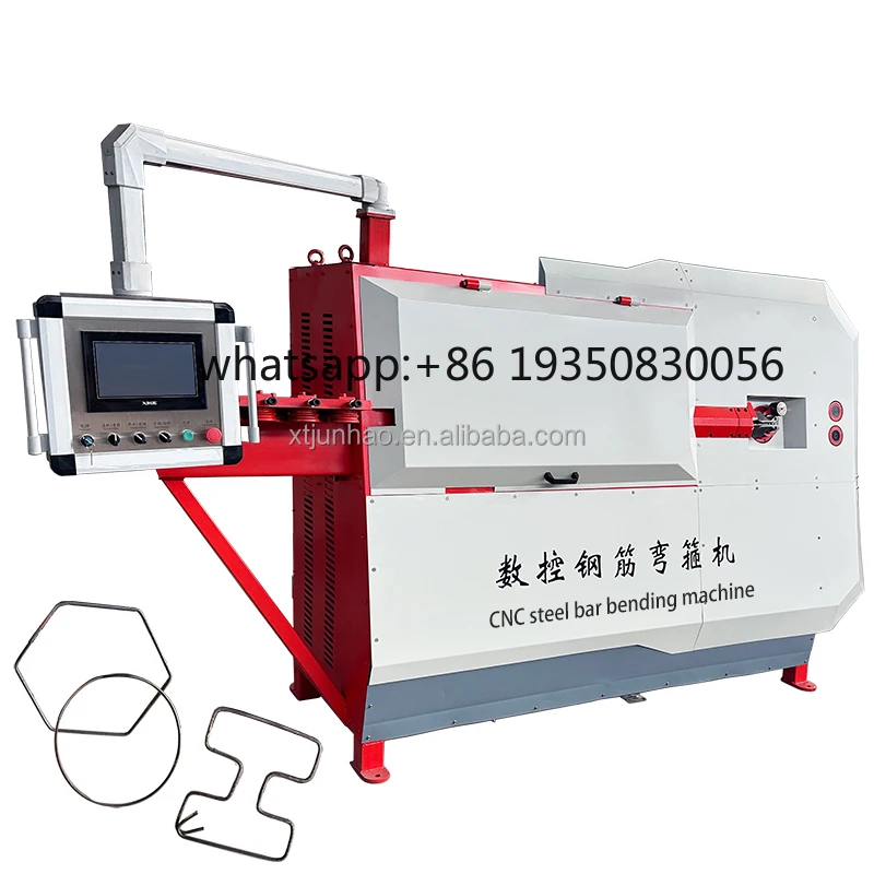 Automatic 2D CNC Steel Wire Rebar Bending Machine and Stirrup Bending Machine With New Condition Motor Core Component