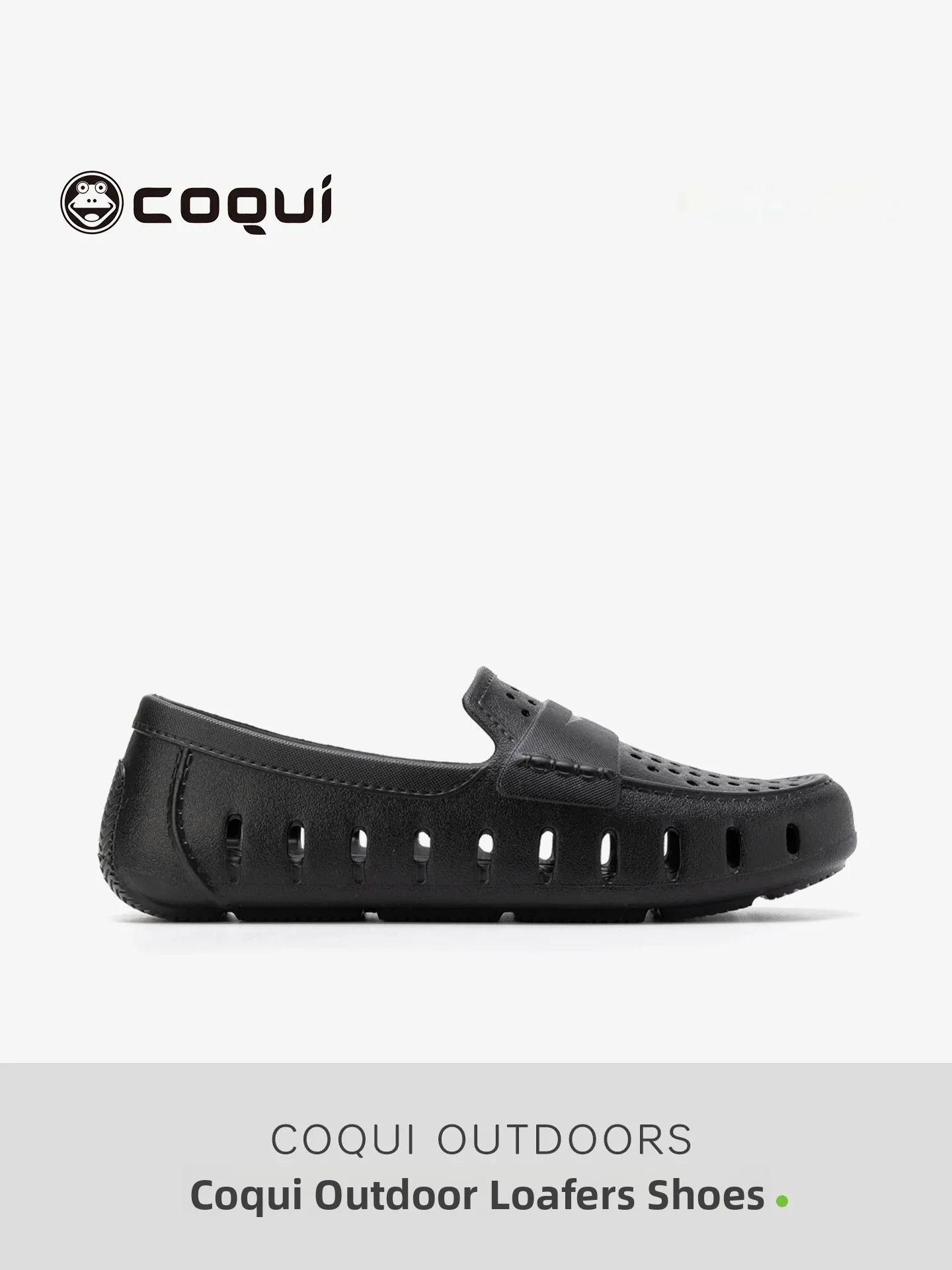 COQUI Cool New Men's Slip-On EVA Water Shoes Breathable Hole Design Casual Wear Resistant All-Season  Color Sandals