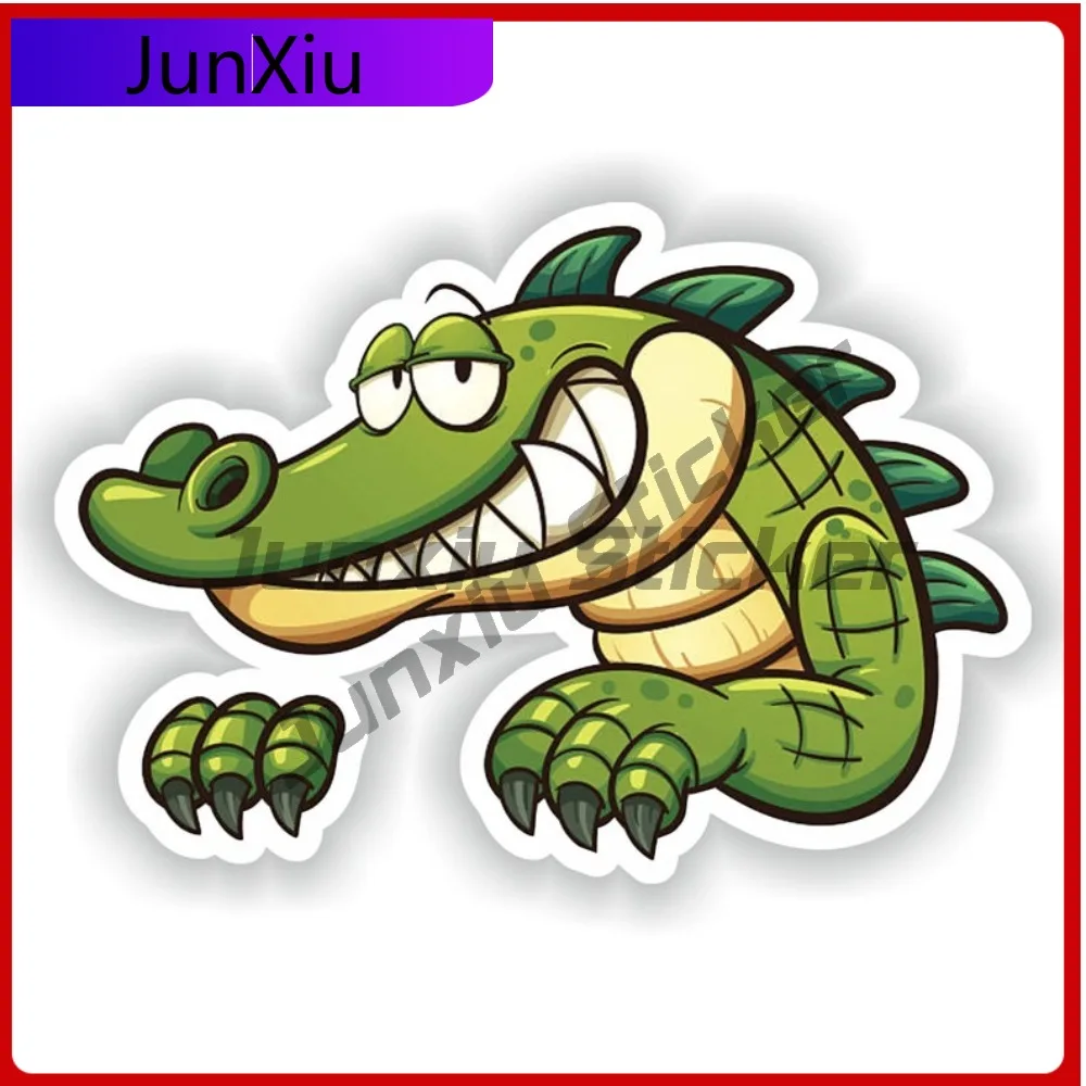 

Crocodile Trendy Vehicle Body Decor Applied To Vehicle Exterior Bodywork And Glass