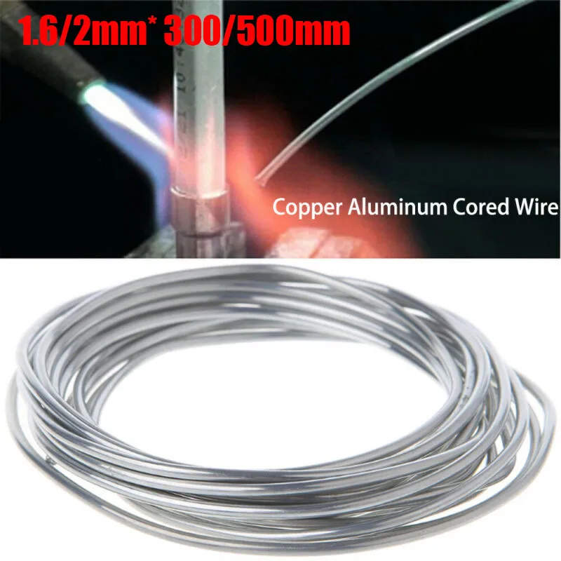 

Steel Copper Aluminum Soldering Tool Weld Flux Welding Rods Cored Wire No Need Solder Powder Easy Melt Welding Rods