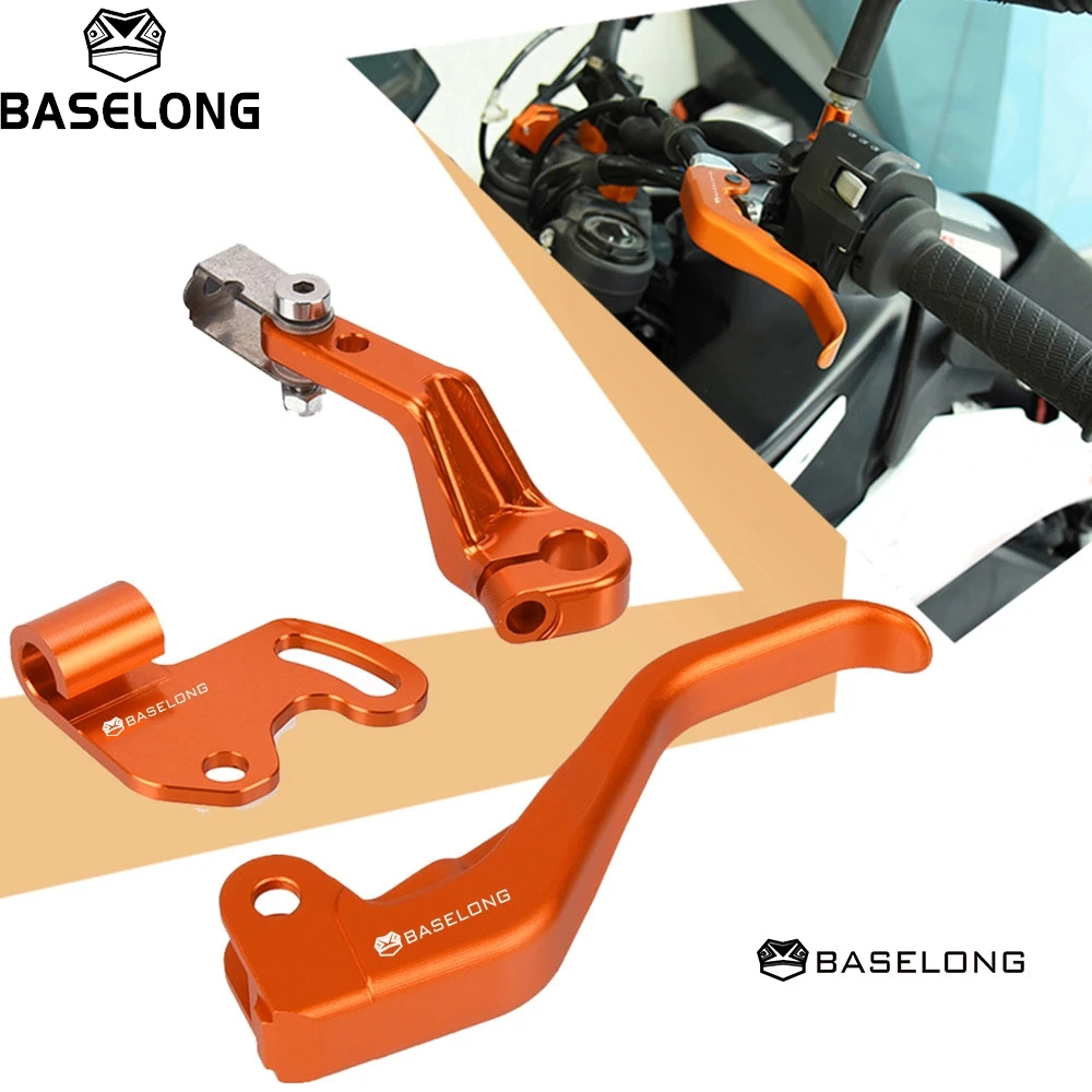 Easy Pull Clutch Lever System For KTM 890Adventure 890 ADVENTURE S/R 2020 2021 2022 2023 Two fingers shorty stunt clutch levers
