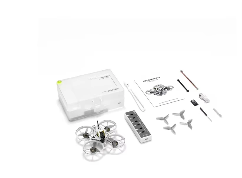 CADDXFPV Curve Micro 16 HD Digital Tiny Whoop RTF 1.6" 75mm 1080p 120fps 500mW Ascent Lite+ ELRS 48g For Indoor FPV - view 5