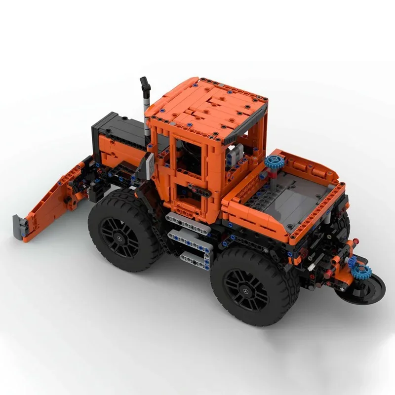 2154pcs MOC MB Trac 8 Bijlagen Technisch Modelbouw Kerstcadeaus blokken Architectuur creatief idee speelgoed Kinderen Verjaardag