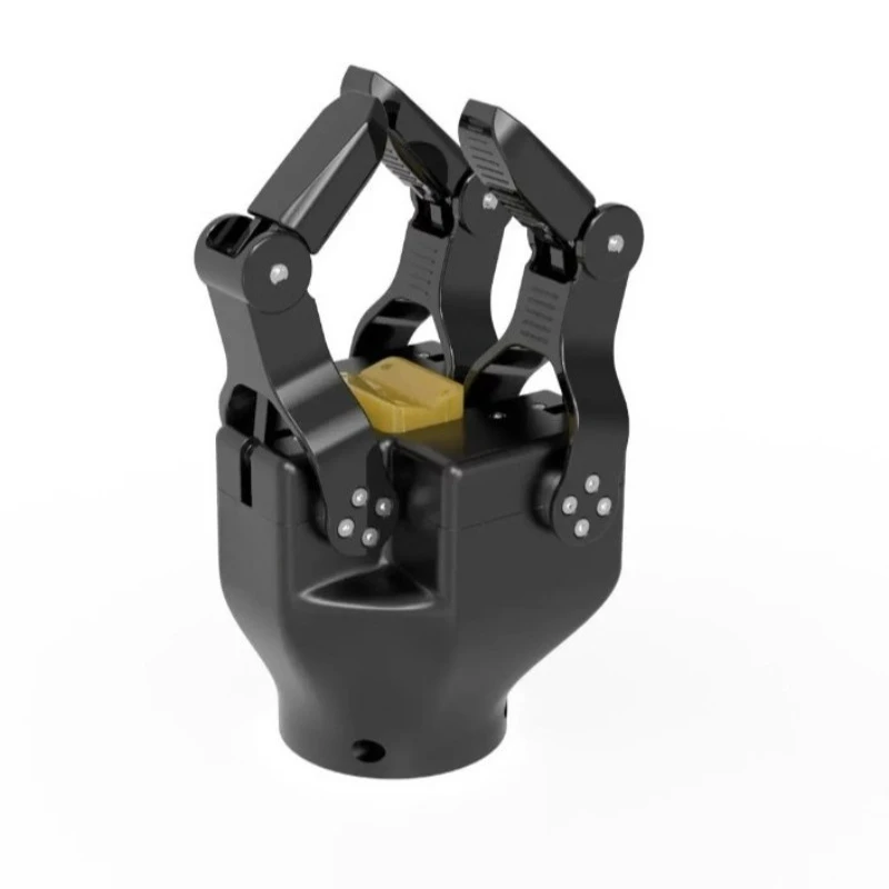 Three-finger servo electric claw cooperative robot, adaptive electric claw, industrial force control smart flashlight fixture