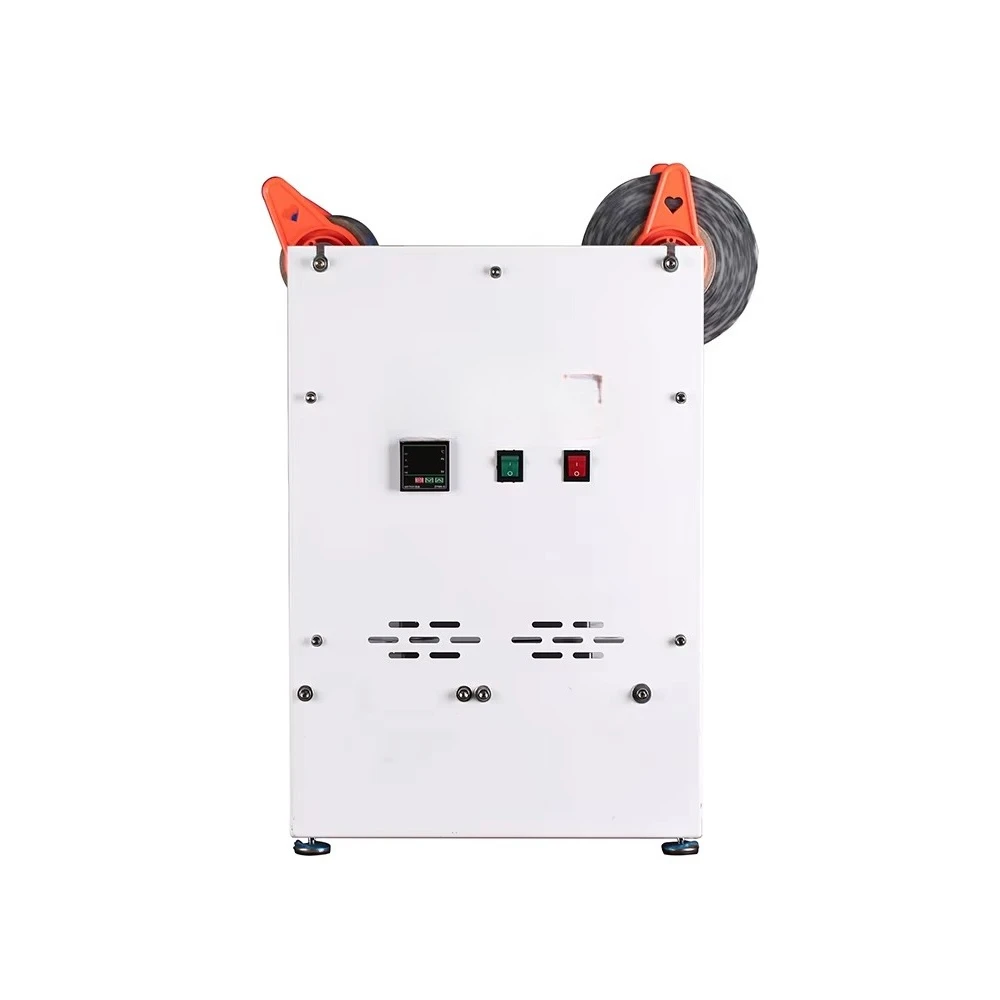 Semi-Automatic Tofu Meat Tray Lunch Box Container Sealer Electric Round Sealing Machine with Foil and Film Packaging Options