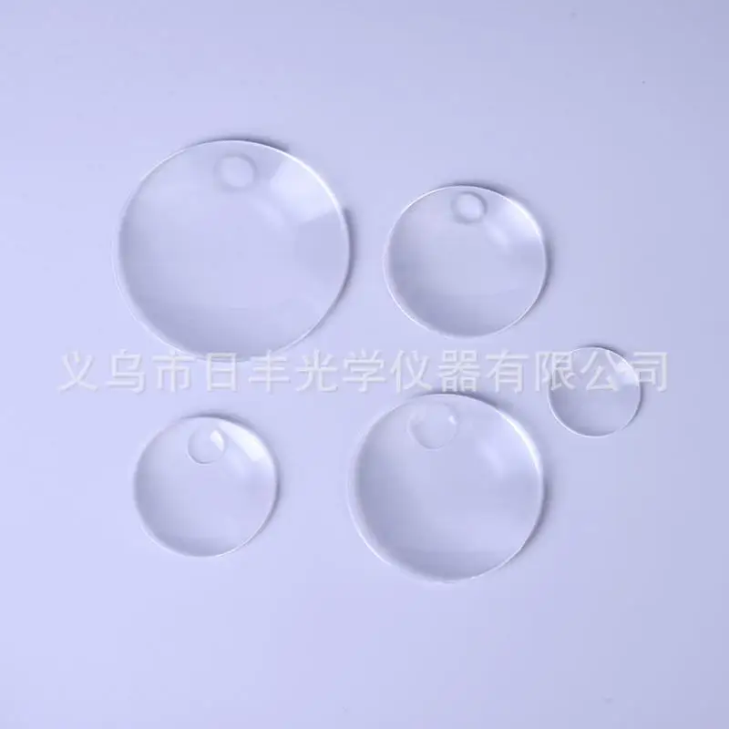 75Mm Double Convex Lens 3X 5X Multi-Magnification High-Definition Acrylic Magnifying Glass Lens