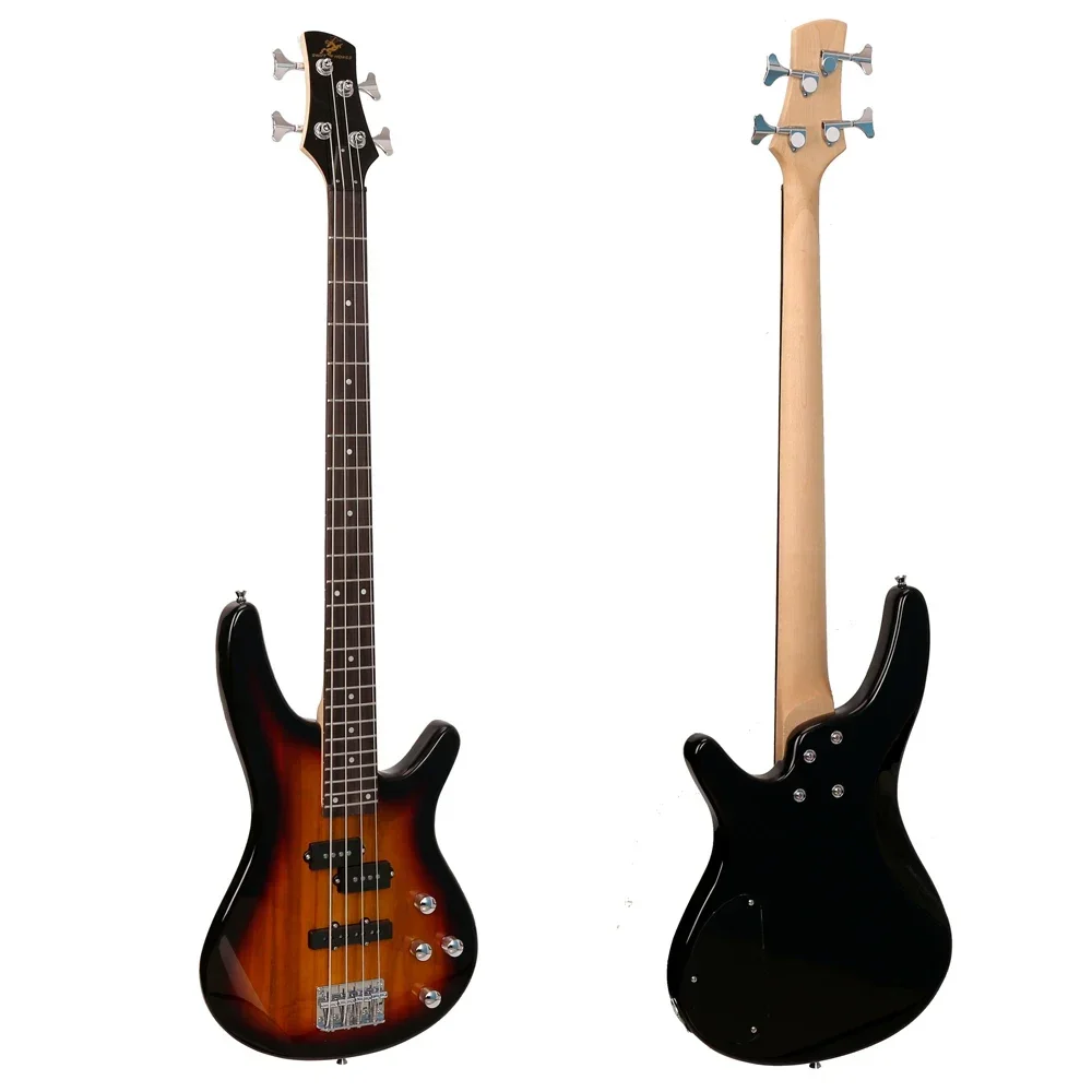 Alibaba high quality OEM china guitar wholesale 4 string electric guitars bass