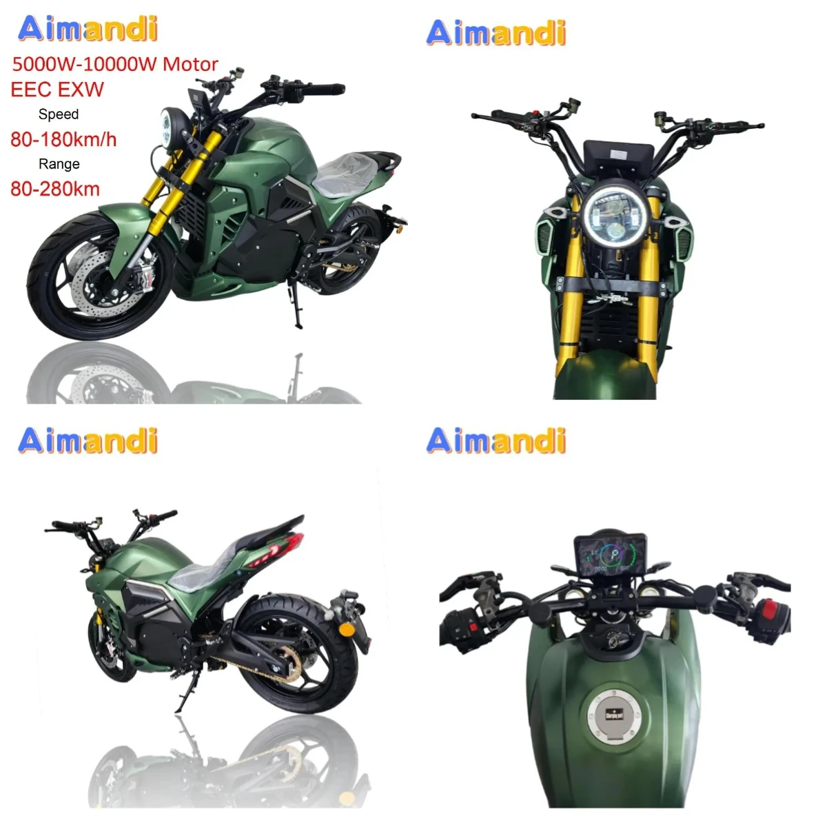 

2025 Newest Exclusive Agent For EEC-certified Electric Motorcycles In The EU Region Offering Door-to-door Delivery 5000W 8000W 1