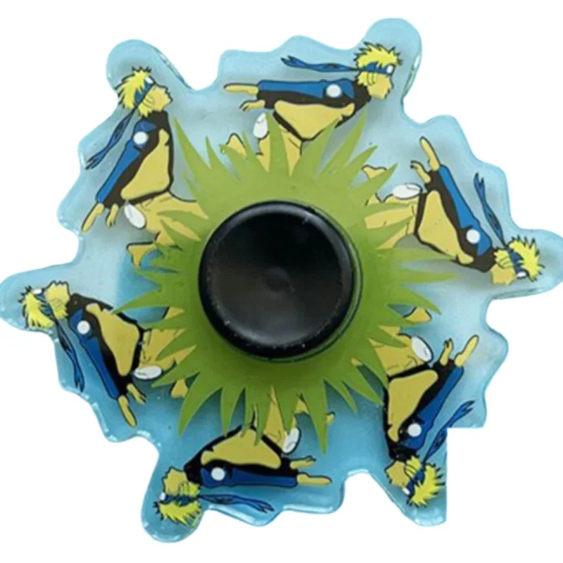 Nuevo Spinner de Dedos de Naruto, Juguetes Antiestrés, Divertido Spinner de Dedos de Sasuke Uchiha para Niños, Regalo de Navidad