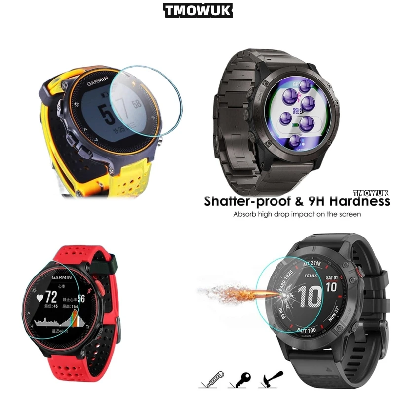 

Sturdy Glass Layer For Garmin Forerunner 645 735 745 935 945 955 965 970, Extra Durability.